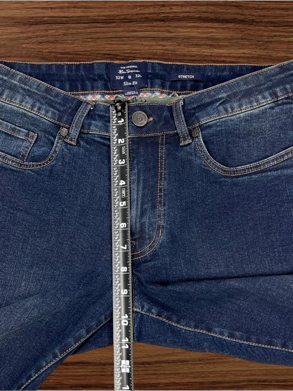 Ben Sherman Shoreditch Wash Men’s Slim Fit Jeans Size 32/32